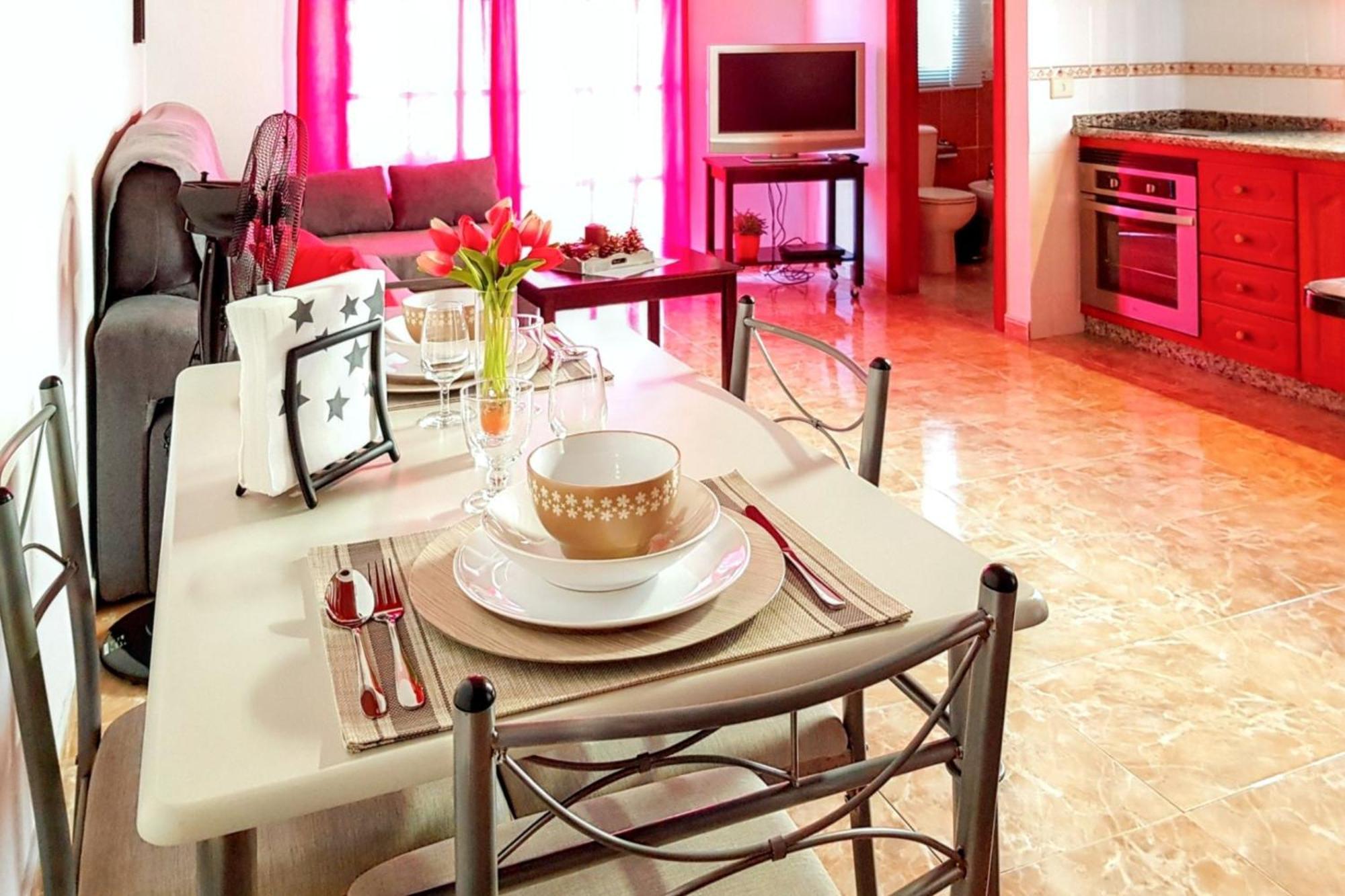 Modern Apartment In Puerto De Santiago - 65 Sqm - Mountain View Exteriör bild