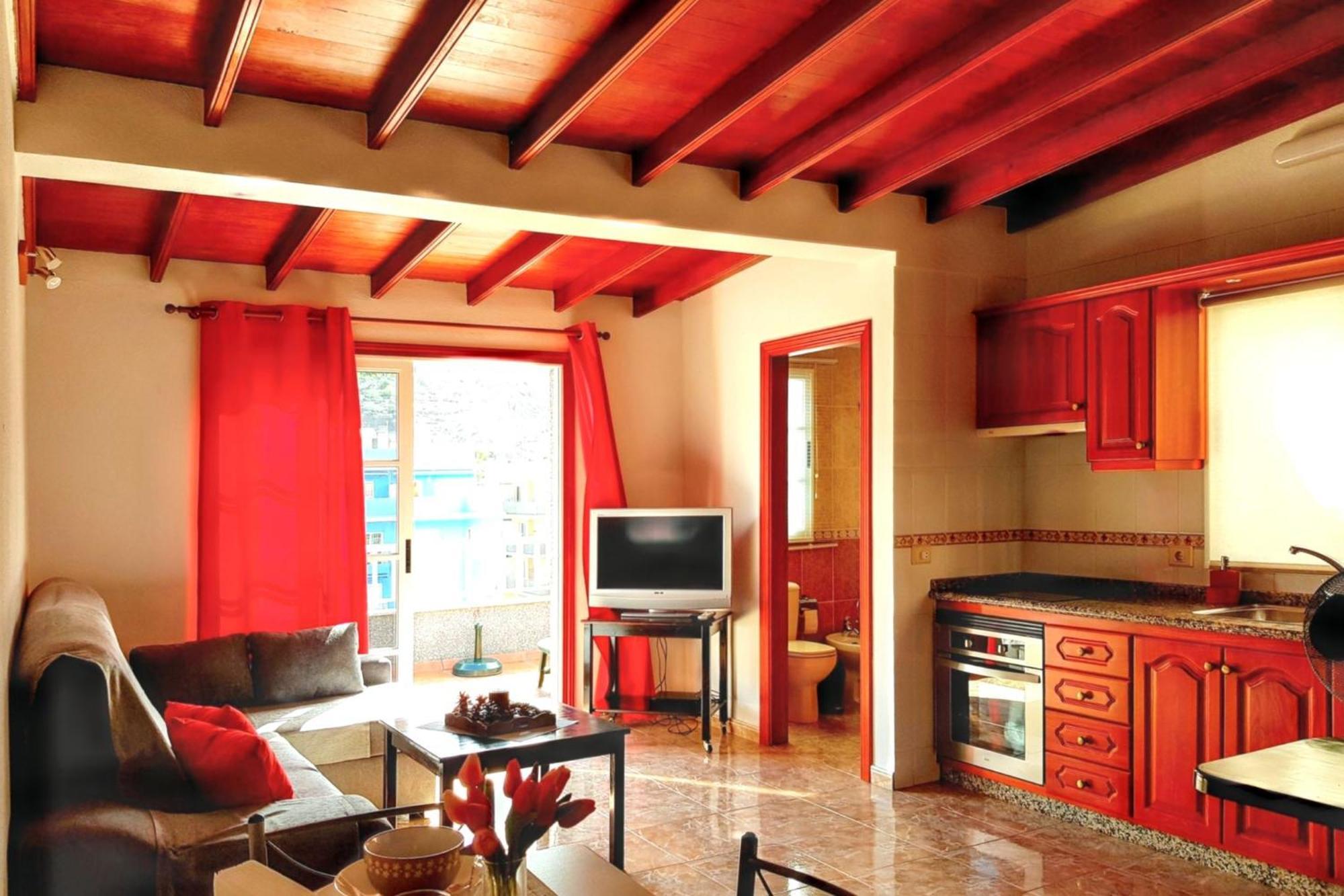 Modern Apartment In Puerto De Santiago - 65 Sqm - Mountain View Exteriör bild